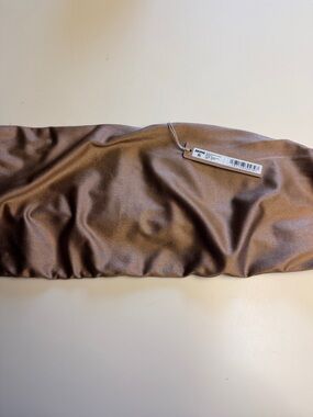 SKIMS Shine Spandex Jersey Bandeau in Sienna 4X